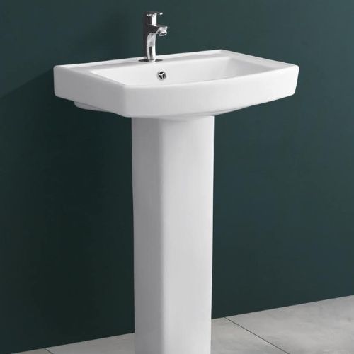Loras full pedestal designer wash basin