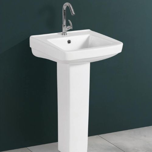 Torus durable full pedestal designer wash basin